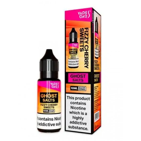 Vapes Bars Ghost Nic salts Fizzy Cherry Sweets 
