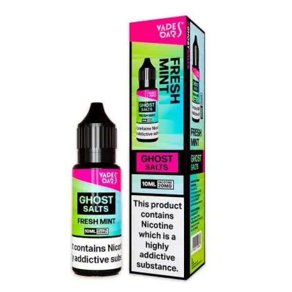 Vapes Bars Ghost Nic salts Fresh Mint 