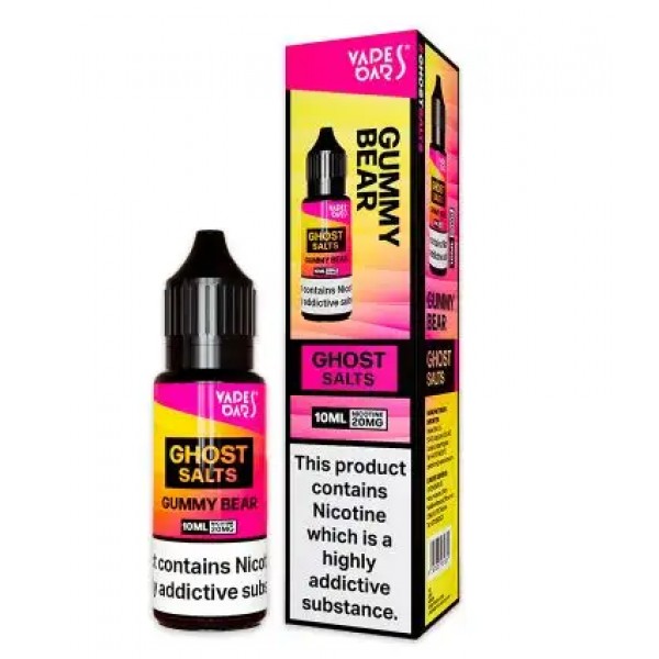 Vapes Bars Ghost Nic salts Gummy Bear 