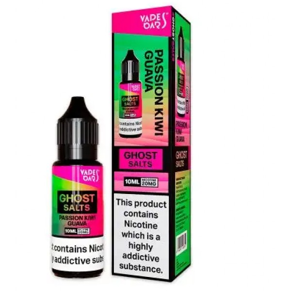 Vapes Bars Ghost Nic salts Passion Kiwi Guava 