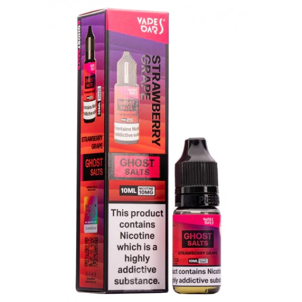 Vapes Bars Ghost Nic salts Strawberry Grape 