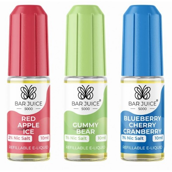 Bar Juice 5000 E-Liquids Mix and Match Any 10 for