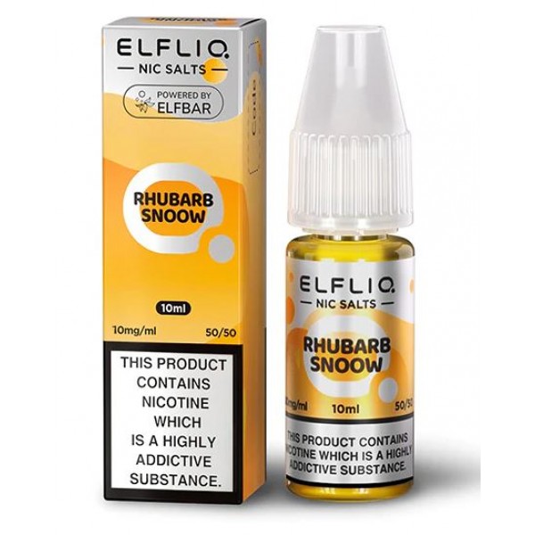 ELFLIQ Nic Salts ELF BAR Rhubarb Snoow
