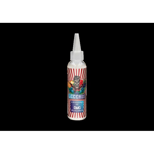 BLACKCURRANT ICE 500ML E LIQUID LEGENDS PGVG 30/70