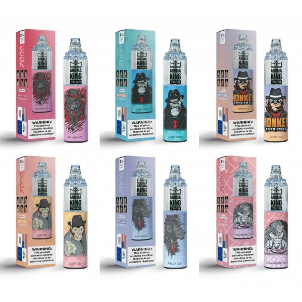 AROMA KING 7000 PREFILLED VAPE KIT BOX OF 10