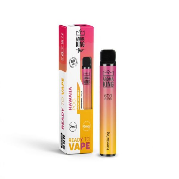 AROMA KING 600 PREFILLED VAPE 0MG NO NICOTINE