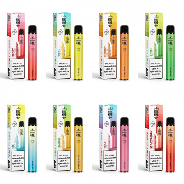 AROMA KING 600 PREFILLED VAPE 