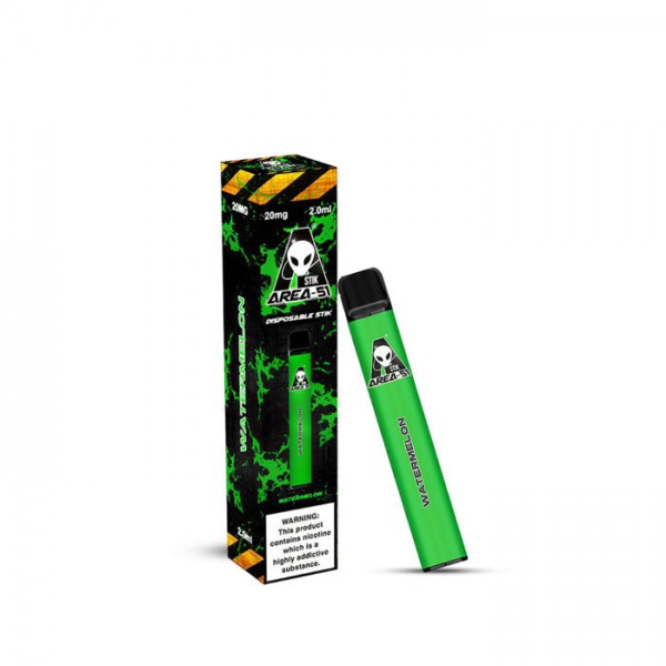 AREA 51 WATERMELON PREFILLED POD DEVICE 600 PUFFS 20MG