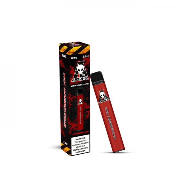 AREA 51 STRAWBERRY KIWI PREFILLED POD DEVICE 600 PUFFS 20MG