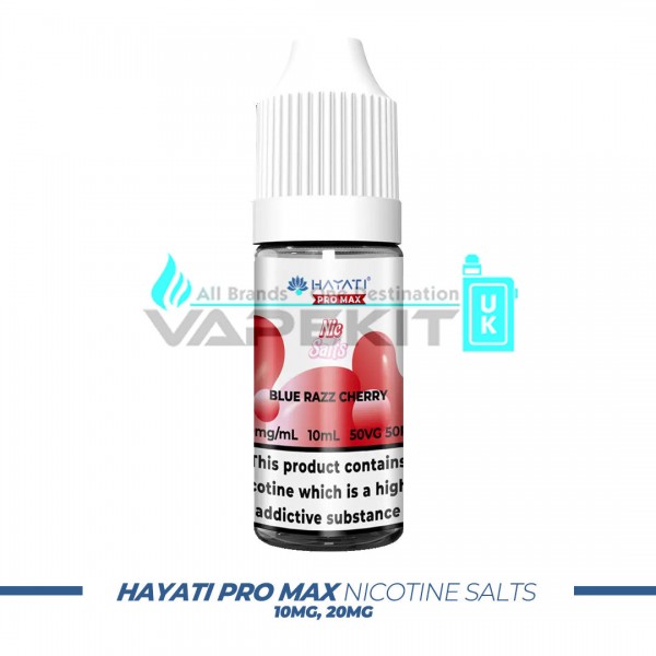 Hayati Pro Max Nic Salts Box of 10 Just for