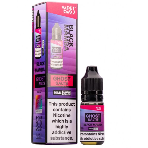 Vapes Bars Ghost Nic salts Black Mamba