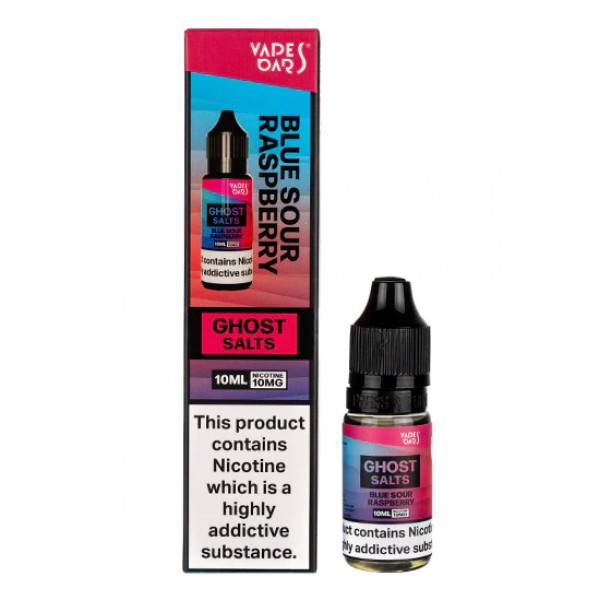 Vapes Bars Ghost Nic salts Blue Sour Raspberry