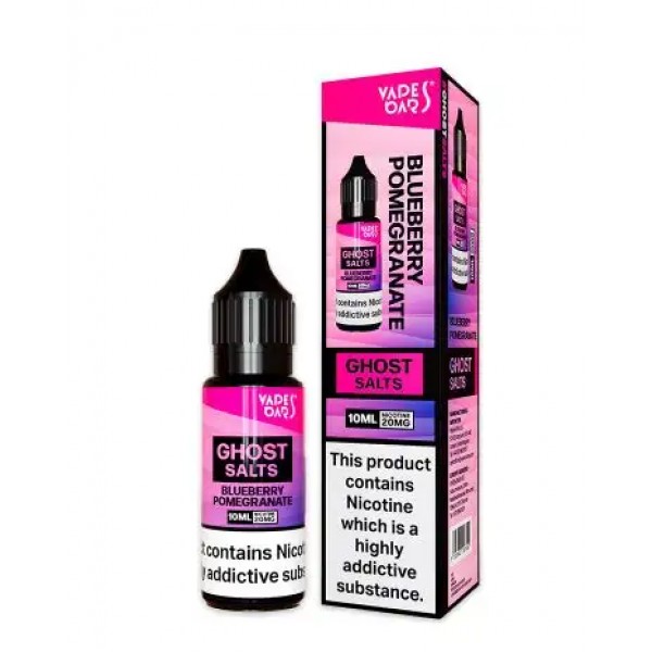 Vapes Bars Ghost Nic salts Blueberry Pomegranate 