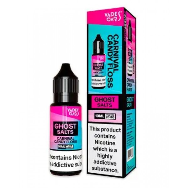 Vapes Bars Ghost Nic salts Carnival Candy Floss 