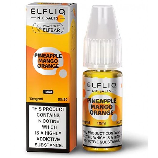 ELFLIQ Nic Salts ELF BAR Pineapple Mango Orange