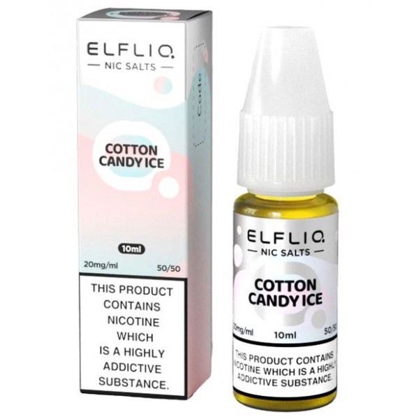 ELFLIQ Nic Salts ELF BAR Cotton Candy Ice