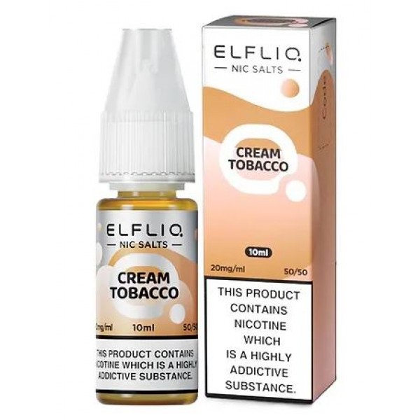ELFLIQ Nic Salts ELF BAR Cream Tobacco