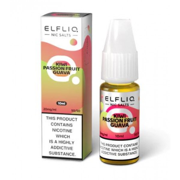 ELFLIQ Nic Salts ELF BAR Kiwi Passion Fruit Guava