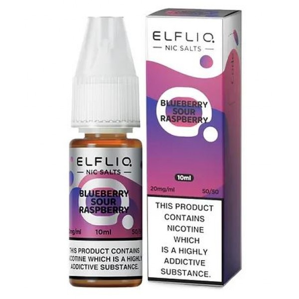 ELFLIQ Nic Salts ELF BAR Blueberry Sour Raspberry