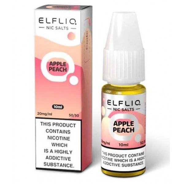 ELFLIQ Nic Salts ELF BAR Apple Peach