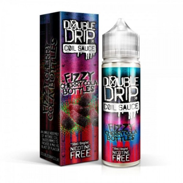 Double Drip Coil Sauce 60 Ml E Liquid Fizzy Cherry Cola