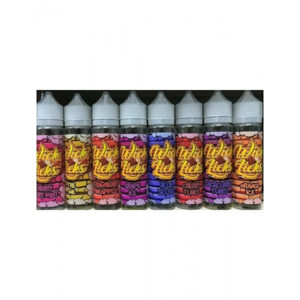WICK LICKS 5OML E Liquid 70vg E Juice 0mg Vape