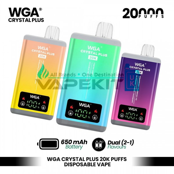 WGA Crystal Plus 20000 Puffs: Just 