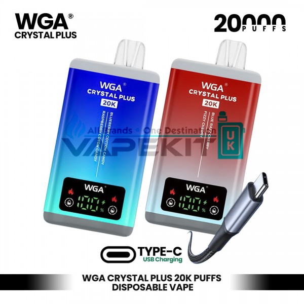 WGA Crystal Plus 20000 Puffs: Just 