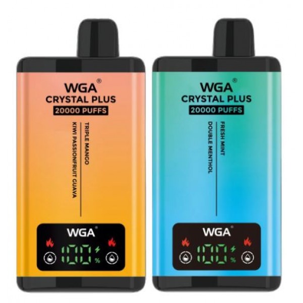 WGA Crystal Plus 20000 Puffs: Just 