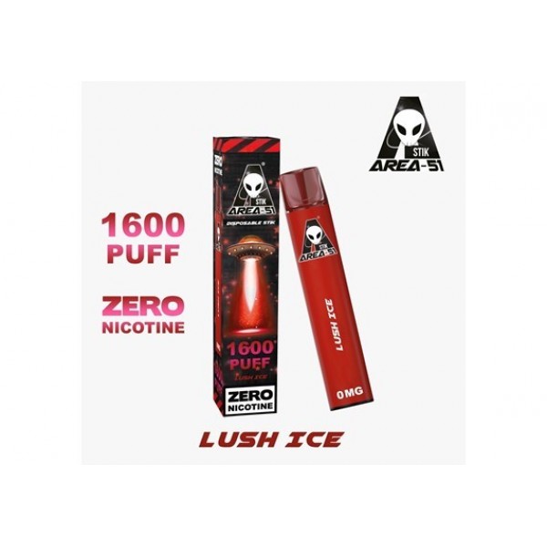 AREA 51 LUSH ICE PREFILLED POD DEVICE 0MG 1600 PUFF