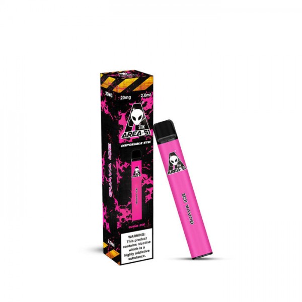 AREA 51 GUAVA ICE PREFILLED POD DEVICE 600 PUFFS 20MG