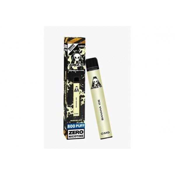AREA 51 BANANA ICE PREFILLED POD DEVICE 800 PUFFS 0MG