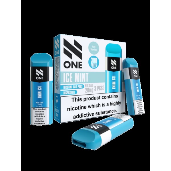 N ONE Prefilled Nicotine Salts 20mg Pod N1 Nic Salt Pod Vaping Device Pack of 3
