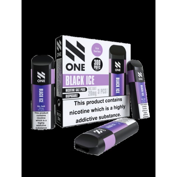 N ONE Prefilled Nicotine Salts 20mg Pod N1 Nic Salt Pod Vaping Device Pack of 3