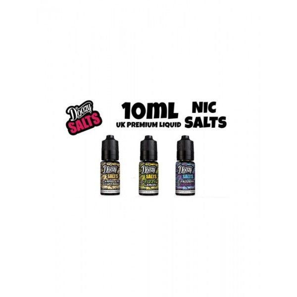 Doozy nic salt Eliquid Vape Juice ecig 10mg 20mg Box of 10