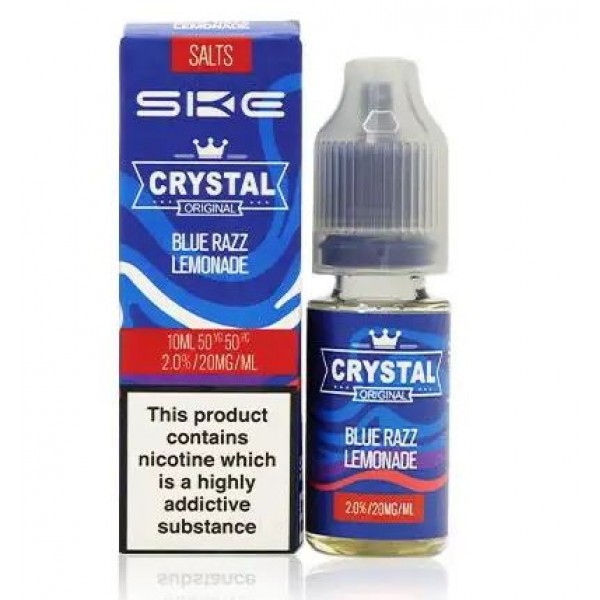 SKE Crystal E-liquid Nic Salts Blue Razz Lemonade