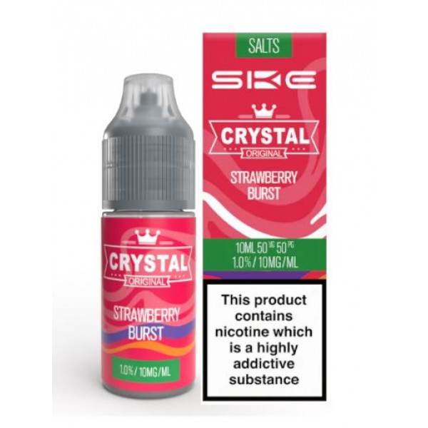 SKE Crystal E-liquid Nic Salts Strawberry Burst