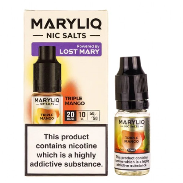 MaryLiq Lost Mary 10mg/20mg Triple Mango Nic Salt