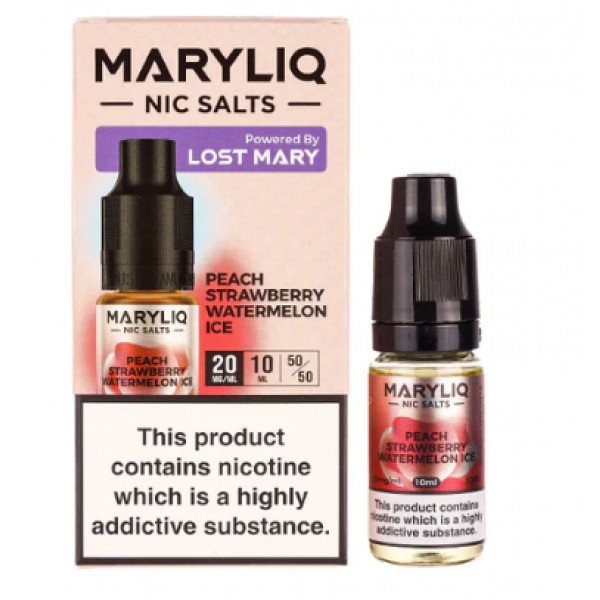 MaryLiq Lost Mary 10mg/20mg Peach Strawberry Watermelon Ice
