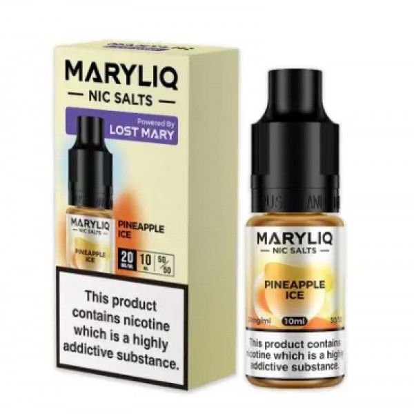 MaryLiq Lost Mary 10mg/20mg Pineapple Ice Nic Salt