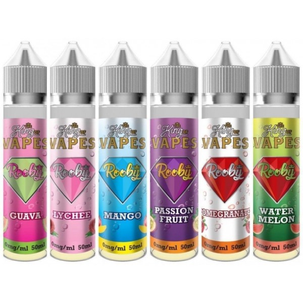 The King Of Vapes Range Rooby Drink E liquid Premium Vape Juice Eliquid 50ML