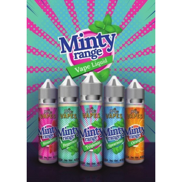 The King Of Vapes E Liquid Minty ELiquid VG/PG 70/30 Mentos Mint Vape Juice