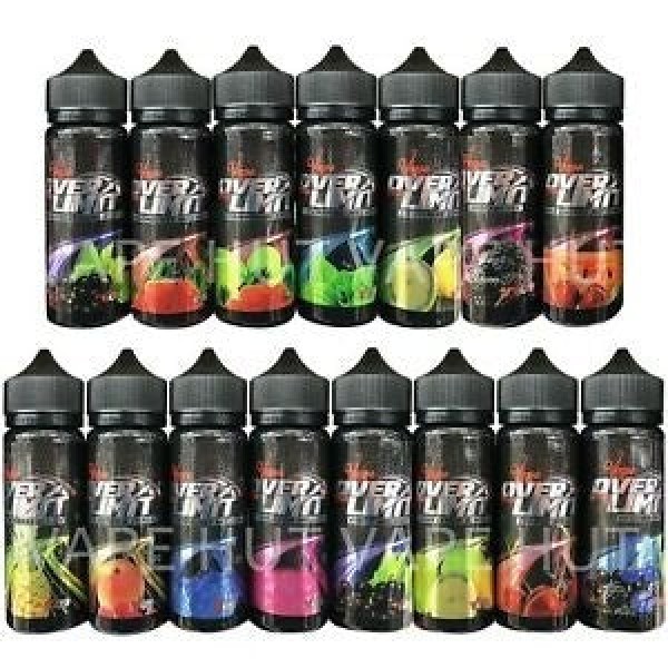 VU9 PRESENTS NEW PREMIUM E-JUICE 100ML VAPE OVER THE LIMIT IN AMAZING 15 FLAVOURS 70/30 VG/PG