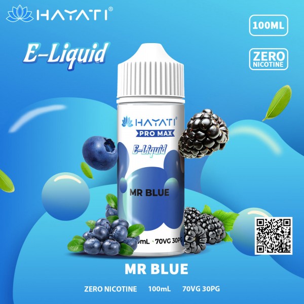 Hayati Pro Max Mr Blue 100ml Eliquid
