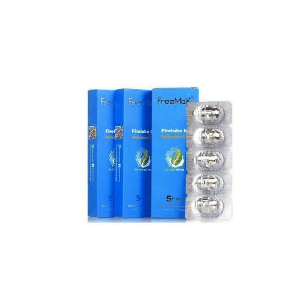 FreeMax Twister Vape Kit Coils - FIRELUKE 2 & M Tanks Pack of Five X1 X2 X3 Coil