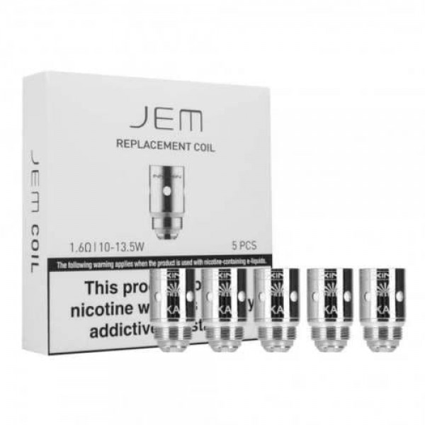 Pack Of 5 Authentic Innokin JEM replacement Coils 1.6 Ohm | 10-13.5W