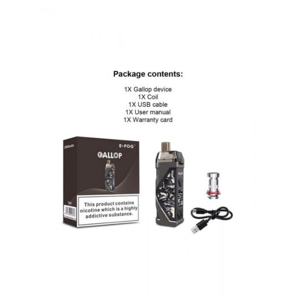 Horizon E-FOG GALLOP VAPE Starter Kit