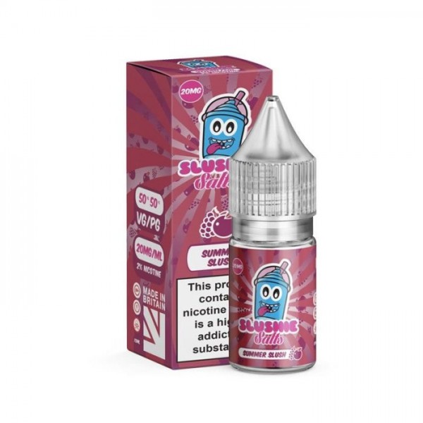 Slushie Nic Salts E Liquid Sweetie Vape Juice 10ml Pack of 10