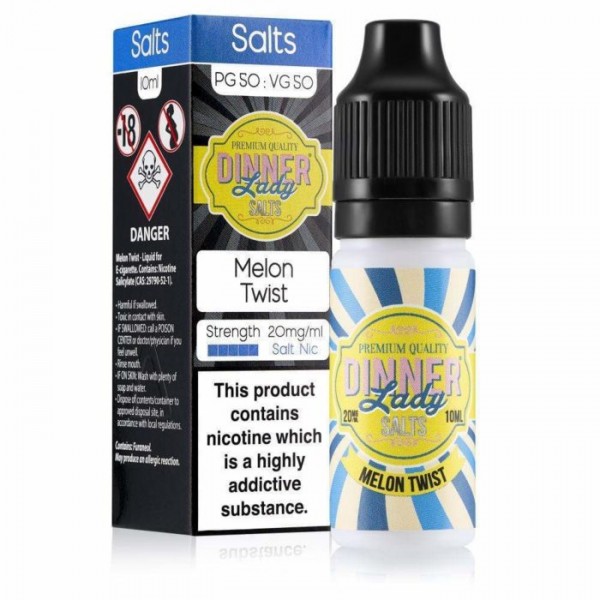 Dinner Lady Nic Salts E Liquid Vape Juice-Just for