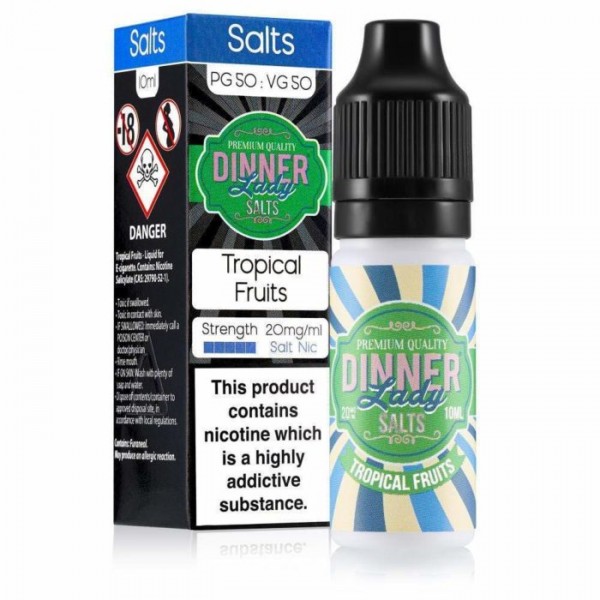 Dinner Lady Nic Salts E Liquid Vape Juice-Just for
